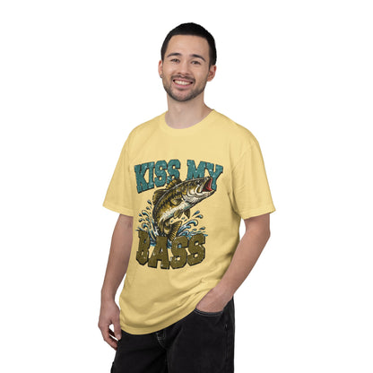 Kiss My Bass Fishing T-Shirt — Humorous Bass Angler Tee