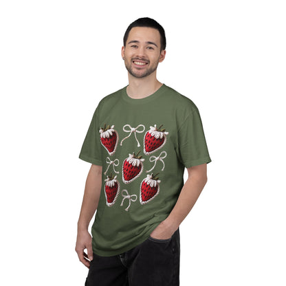 Crochet Strawberries and Bows T-shirt