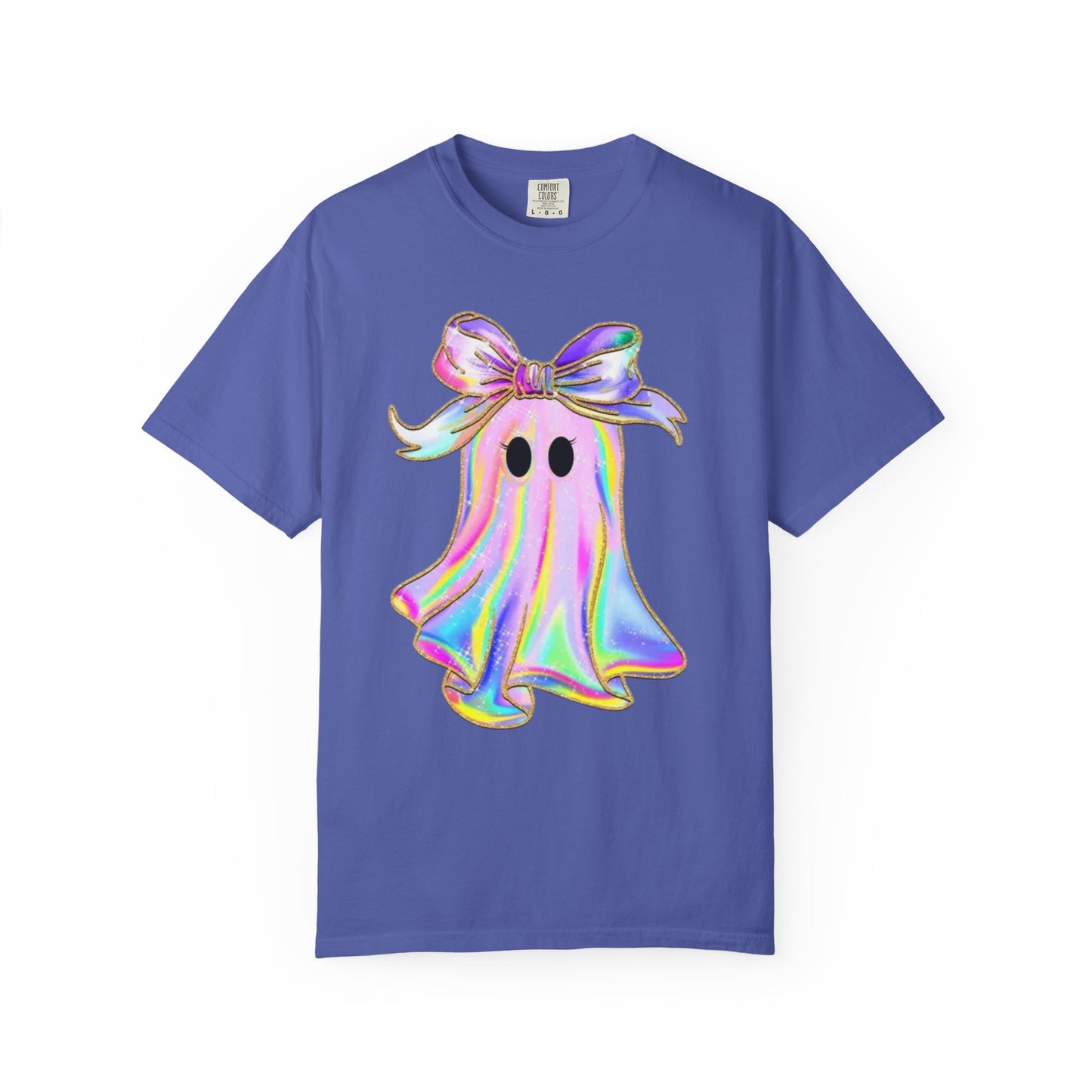 Holographic Bow Ghost T-Shirt