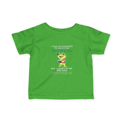 Daughter Complaints, Contact the Manufacturer Infant Fine Jersey Tee