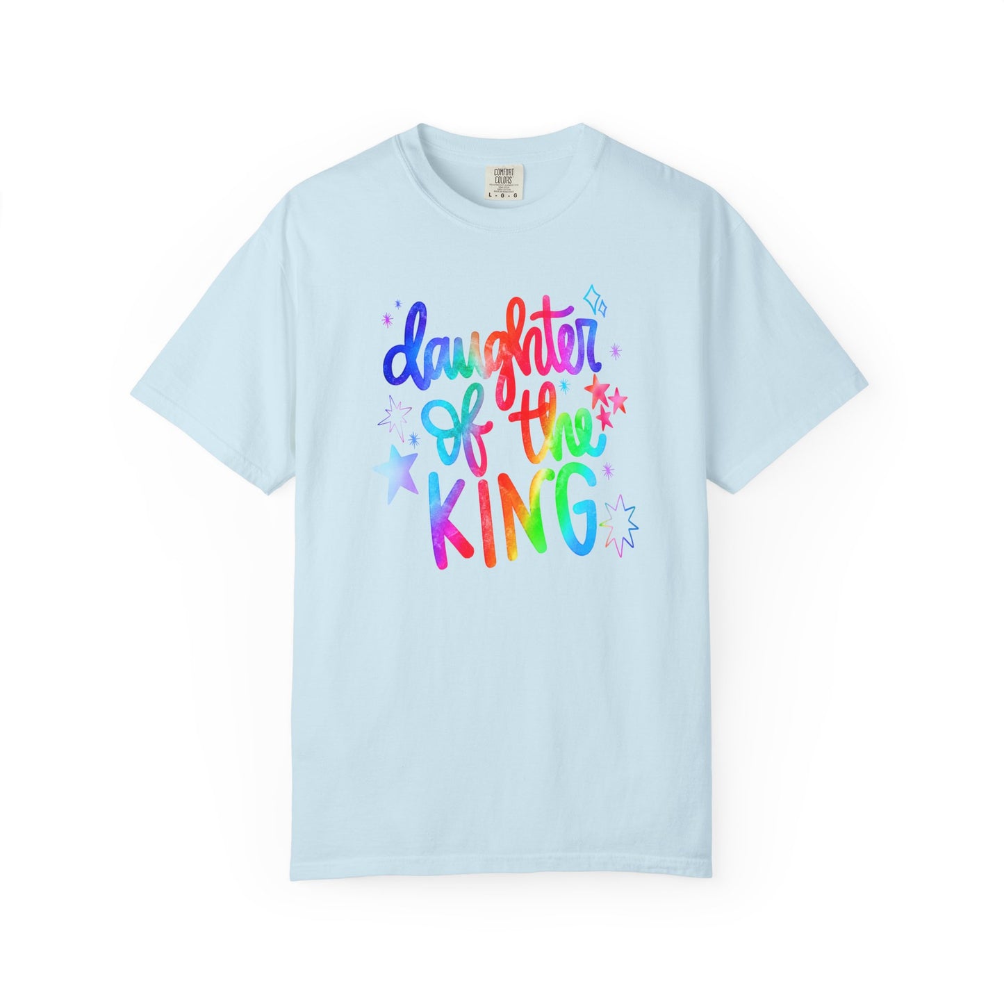 Daughter of the King T-Shirt — Colorful Faith Graphic Tee