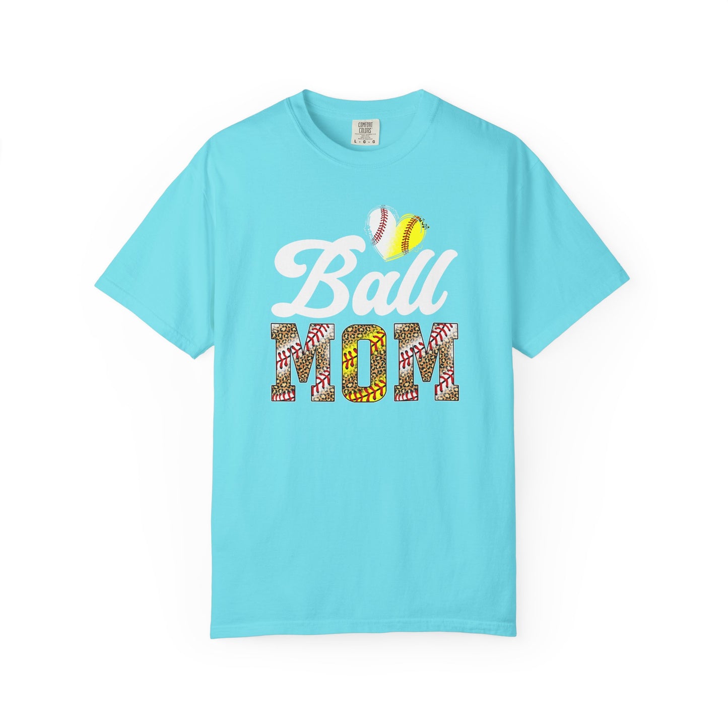 Mom Floral Pattern T-Shirt — Colorful Floral "MOM" Graphic Tee