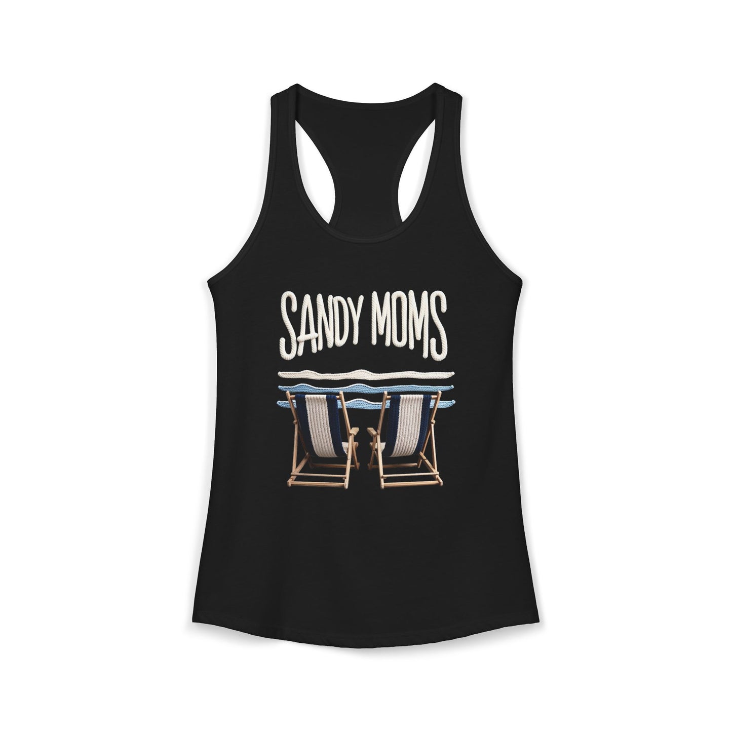 Sandy moms Racerback Tank