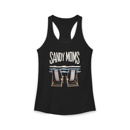 Sandy moms Racerback Tank