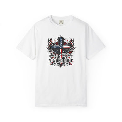 One Nation Under God Cross T-Shirt