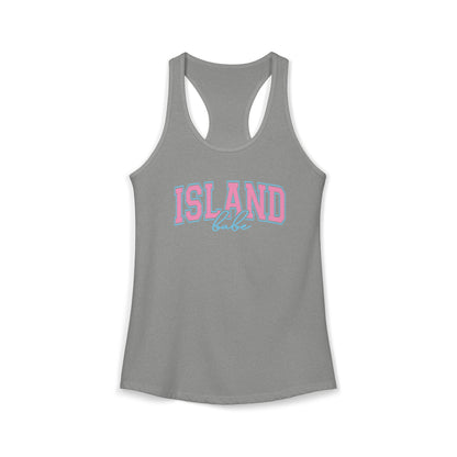Island babe Racerback Tank