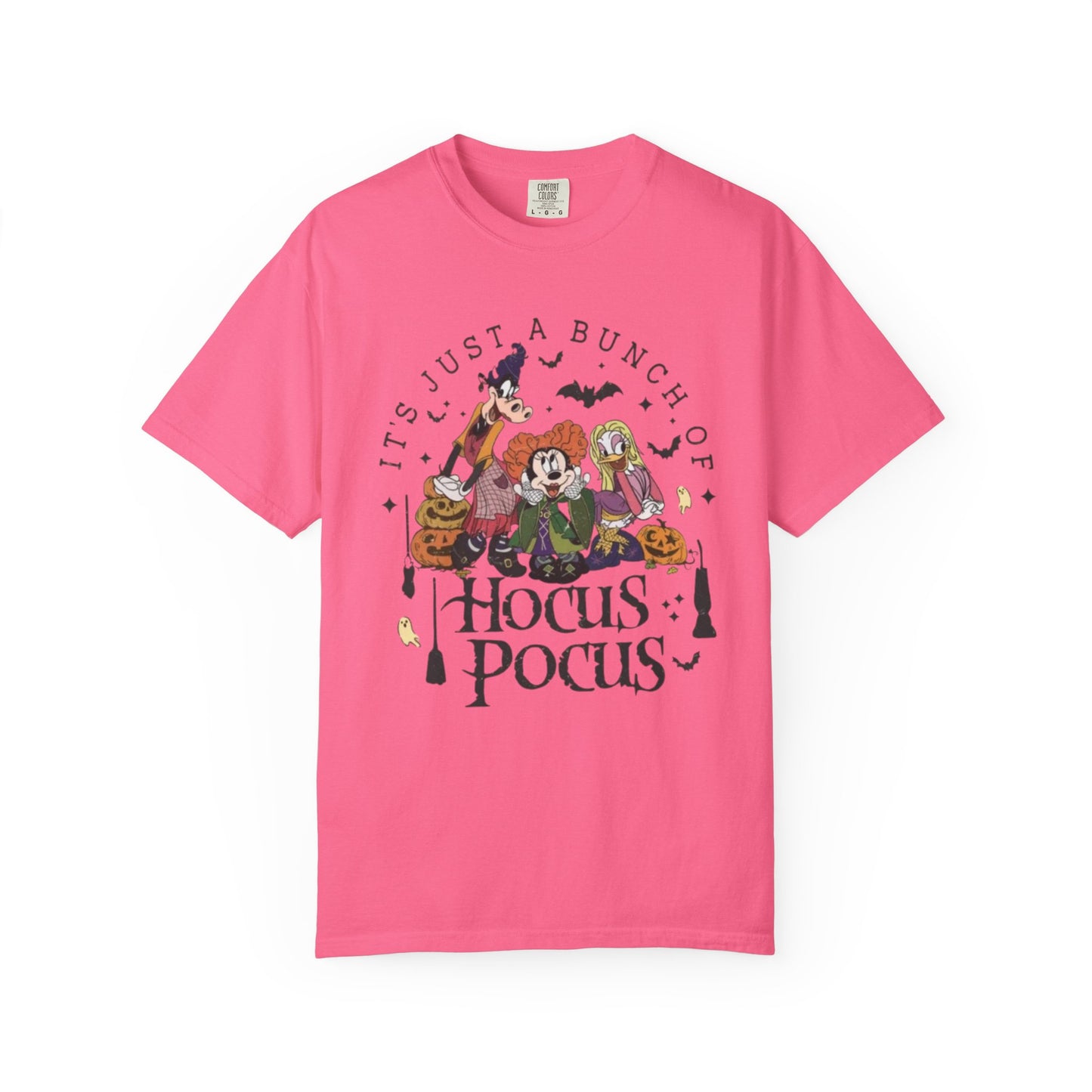Hocus Pocus Halloween T-Shirt — "It's Just a Bunch of Hocus Pocus" Vintage Witch Tee
