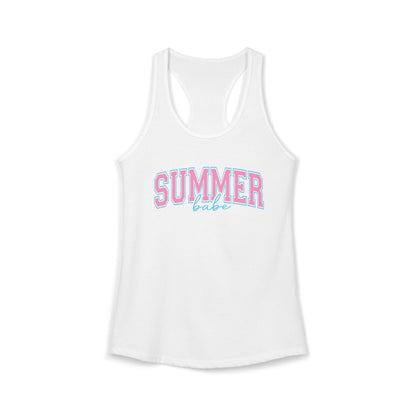 Summer babe Racerback Tank