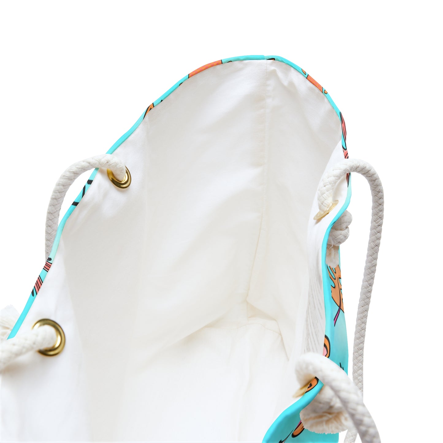 Tropical Flamingo Weekender Bag — Cute Beach Pattern Tote for Summer Trips