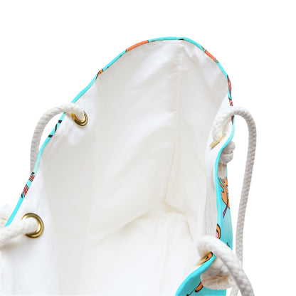 Tropical Flamingo Weekender Bag — Cute Beach Pattern Tote for Summer Trips