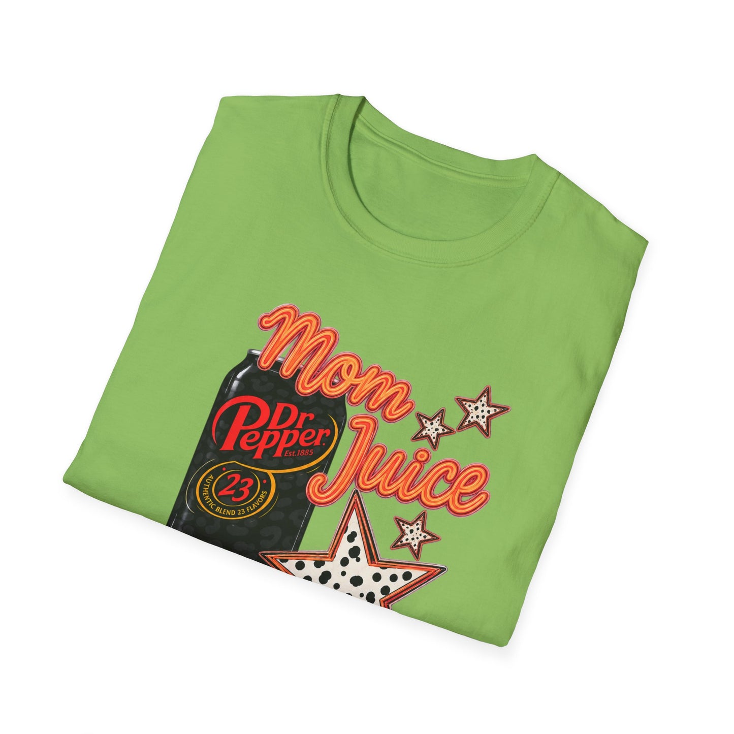 Mom Juice Dr Pepper T-Shirt – Retro Soda Graphic Tee for Moms