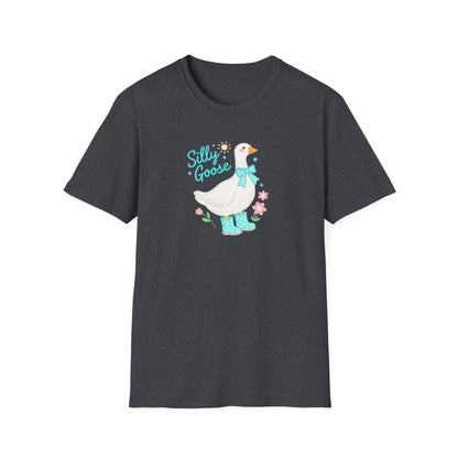 Silly Goose T-Shirt — Cute Duck Illustration Tee for Kids & Animal Lovers
