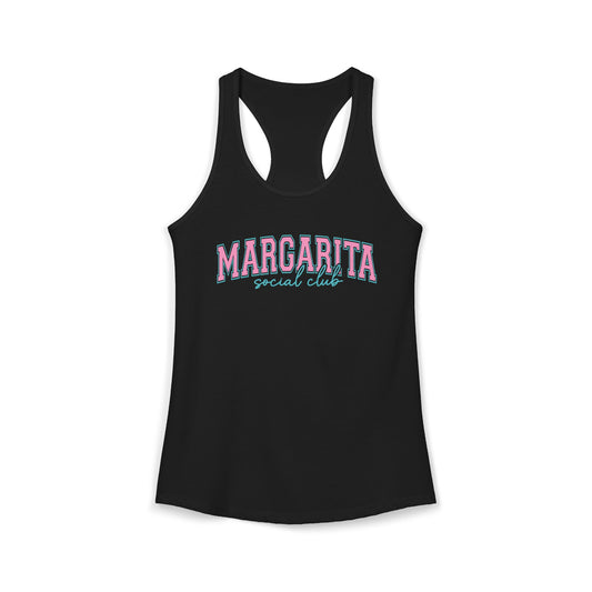 Margarita social club Racerback Tank