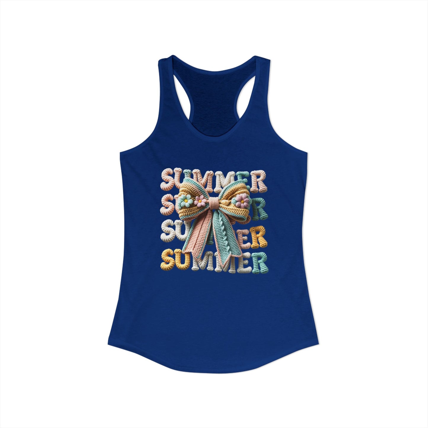 Summer yard bow Racerback Tank