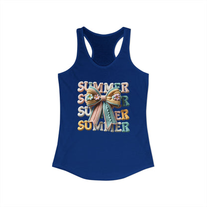 Summer yard bow Racerback Tank