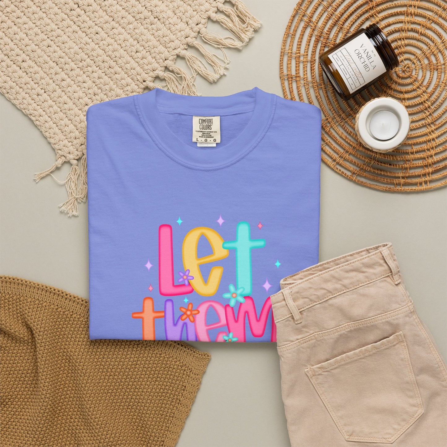 Let Them T-Shirt — Colorful Positive Kids & Pride Tee