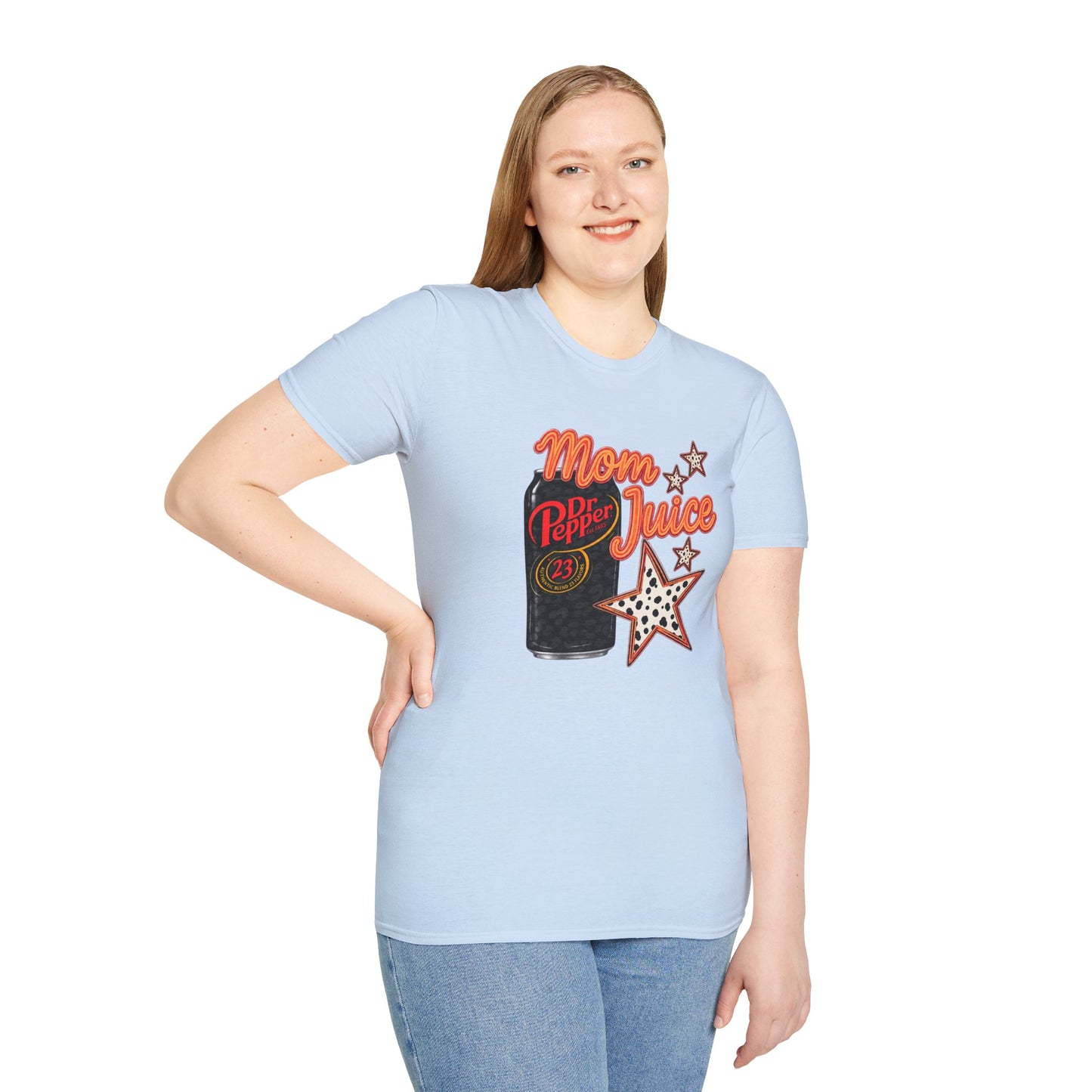 Mom Juice Dr Pepper T-Shirt – Retro Soda Graphic Tee for Moms