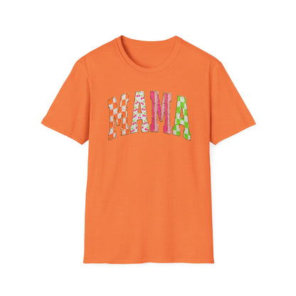 Mama Floral Patchwork T-Shirt