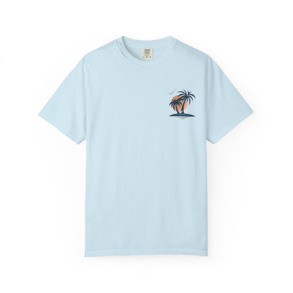 Palm Trees In the Sun, Front & Back T-shirt