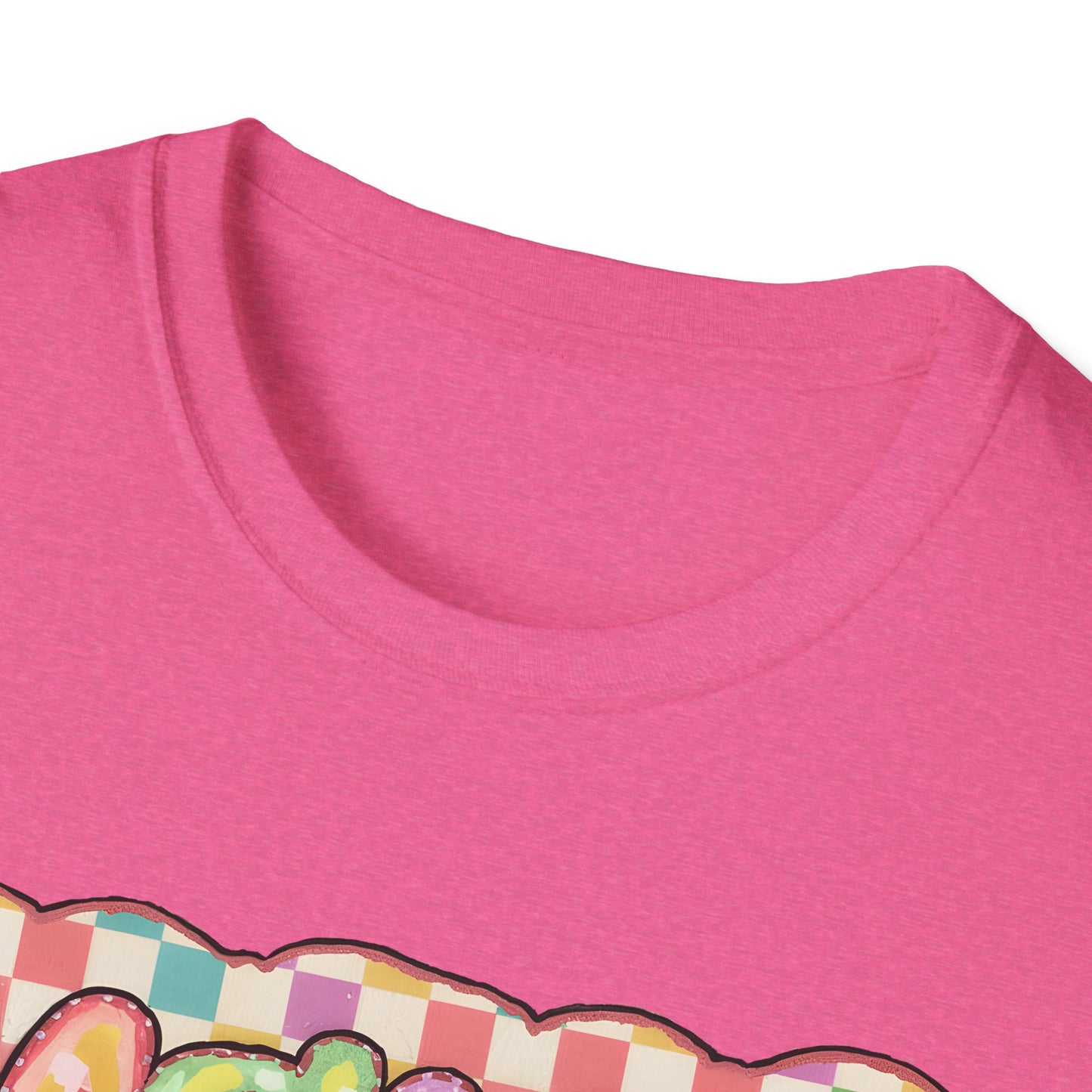 Mama Balloon Graphic Tee — Colorful Pastel Celebration Shirt for Moms