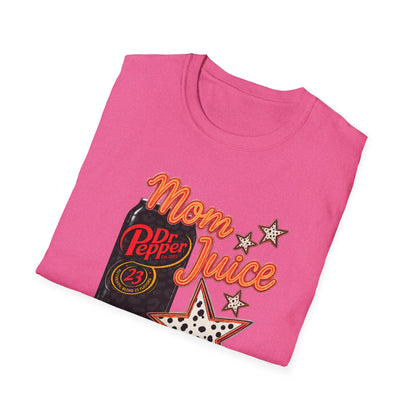 Mom Juice Dr Pepper T-Shirt – Retro Soda Graphic Tee for Moms