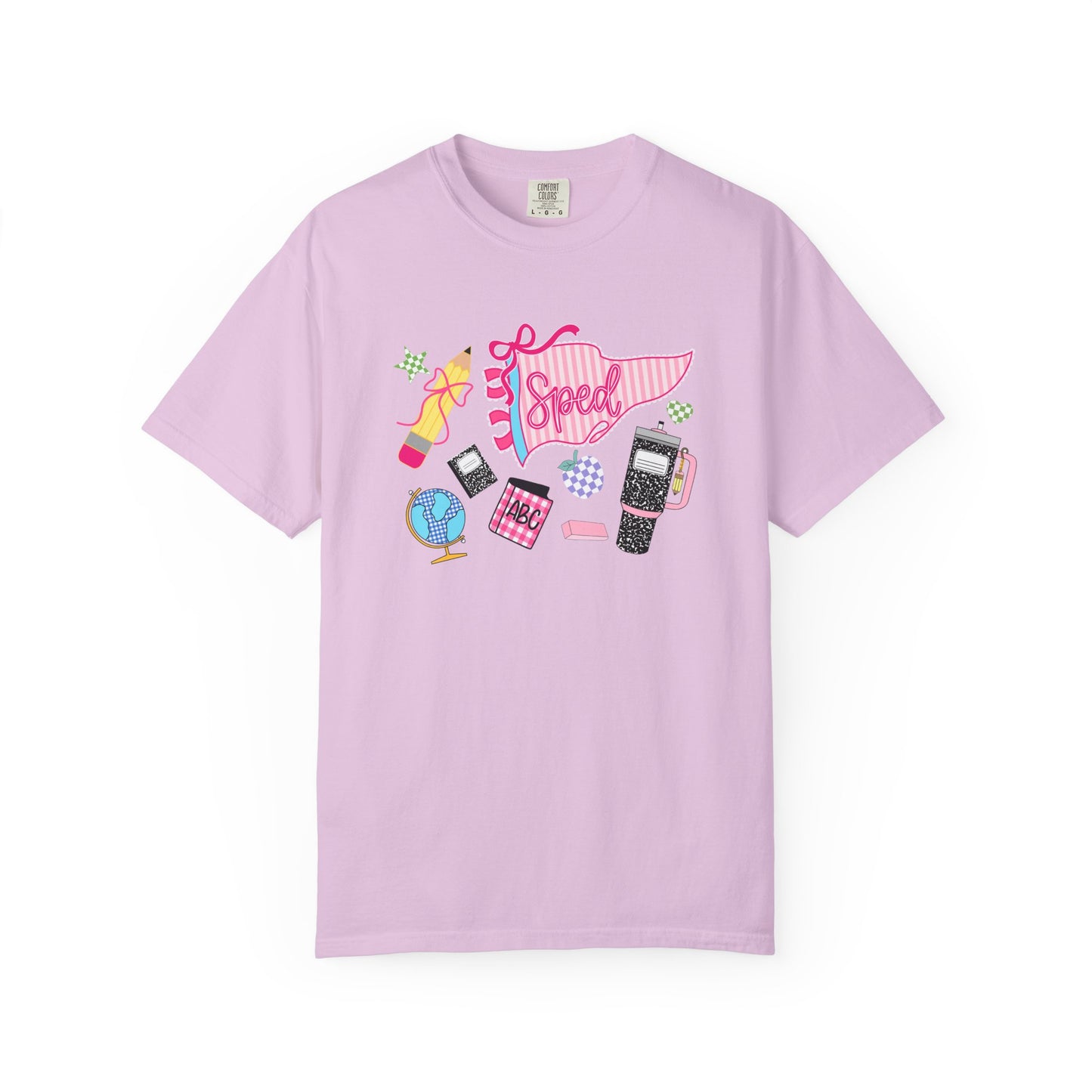 Retro Tech Collage T-Shirt — 'Speed' Graphic Tee for 90s Nostalgia