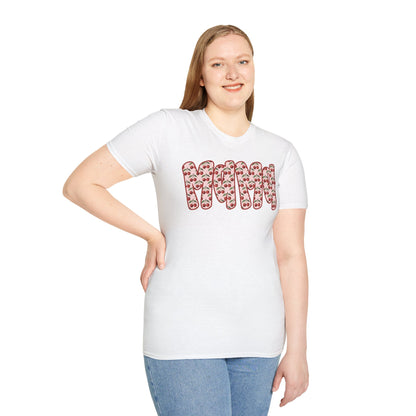 Mama Floral Band T-Shirt — Cute Mom Shirt with Pink Flower Pattern
