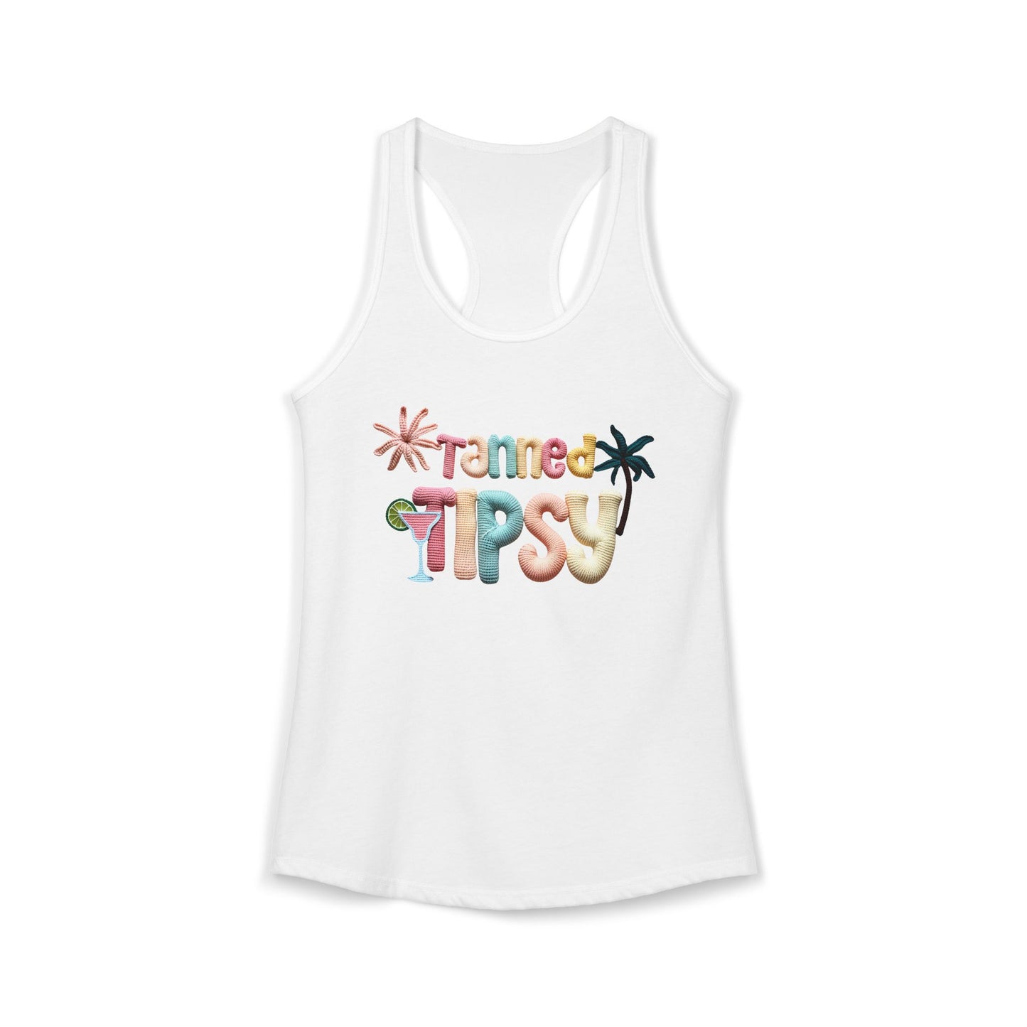 Tanned & Tipsy yarn Racerback Tank