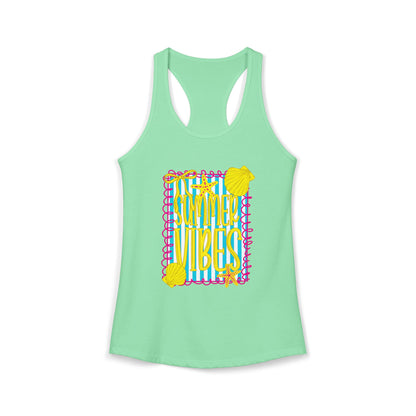 Summer Vibes Racerback Tank