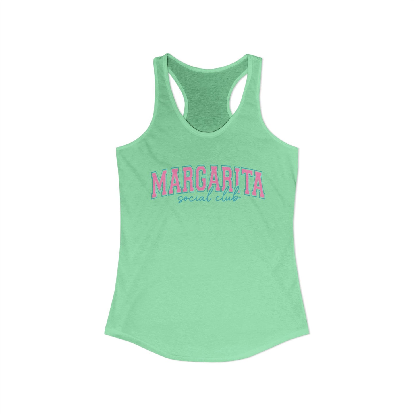 Margarita social club Racerback Tank