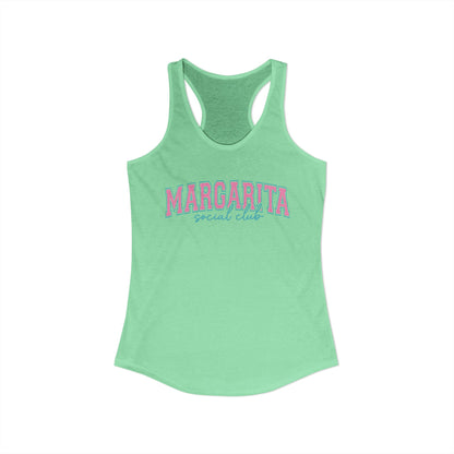 Margarita social club Racerback Tank