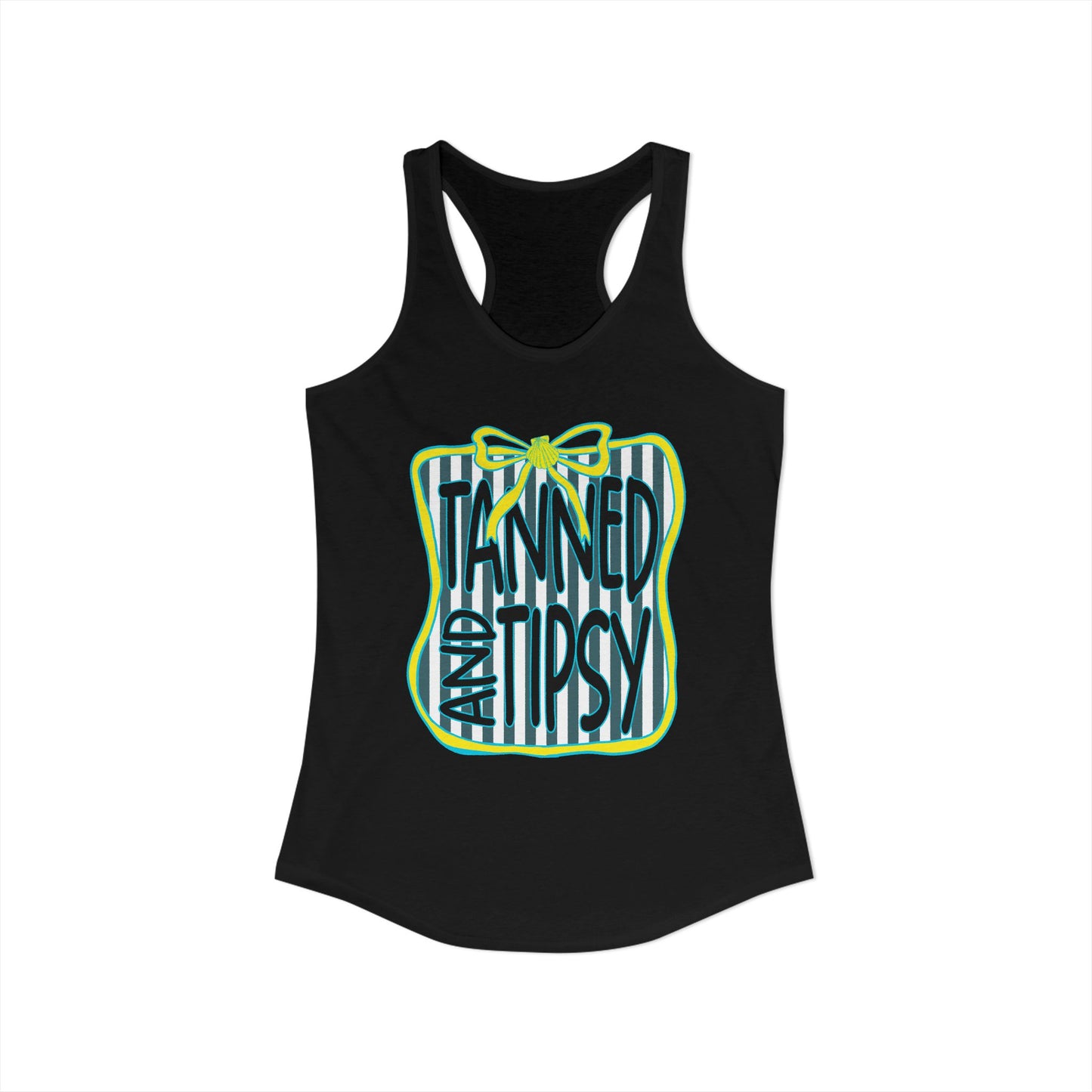 Tanned & Tipsy Racerback Tank