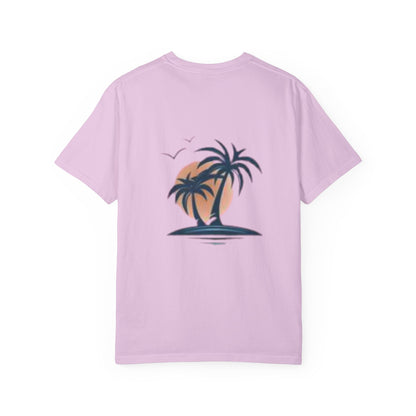 Palm Trees In the Sun, Front & Back T-shirt