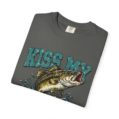 Kiss My Bass Fishing T-Shirt — Humorous Bass Angler Tee