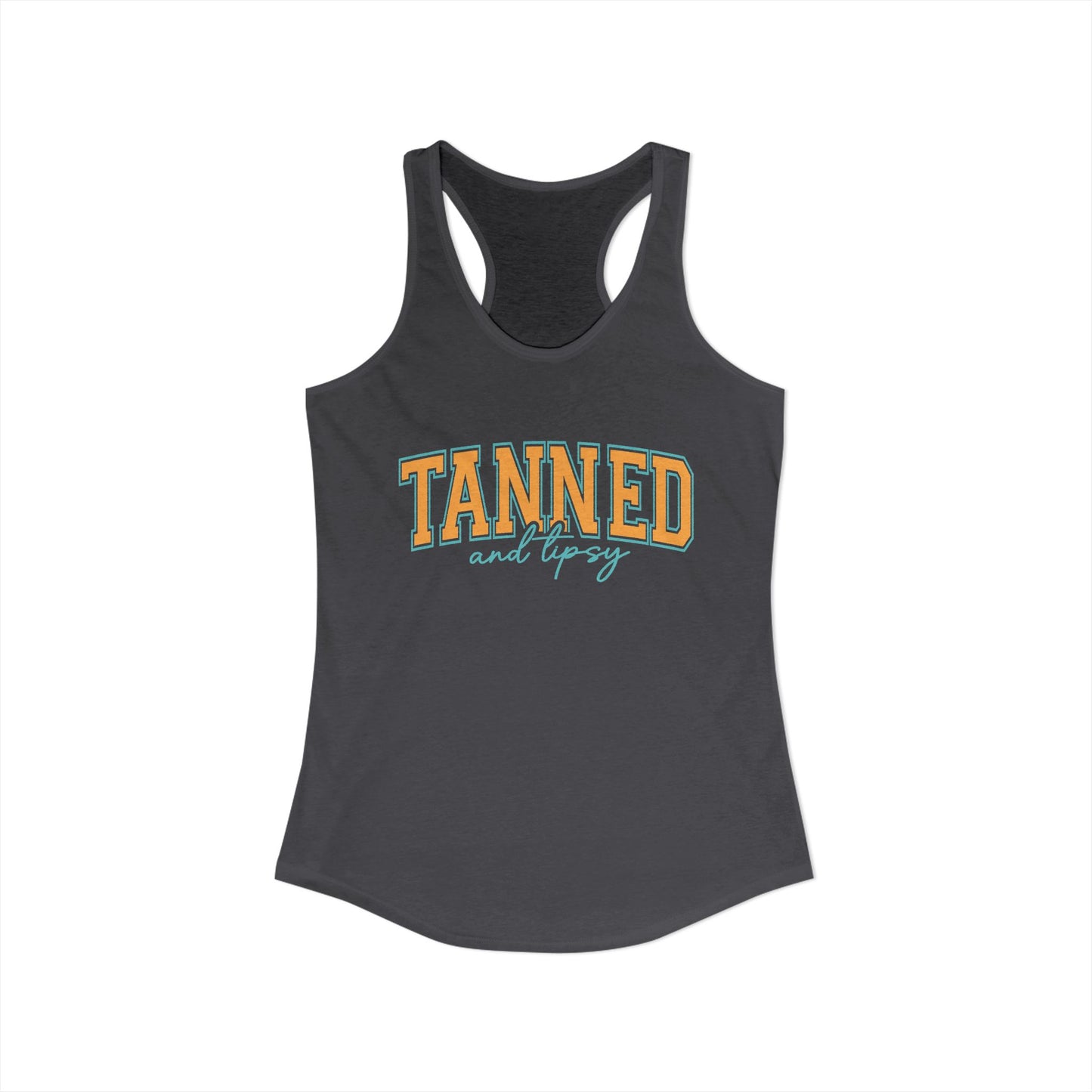 Tanned & Tipsy Racerback Tank