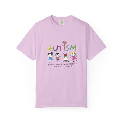 Autism, Seeing the World From a Different Angle T-shirt