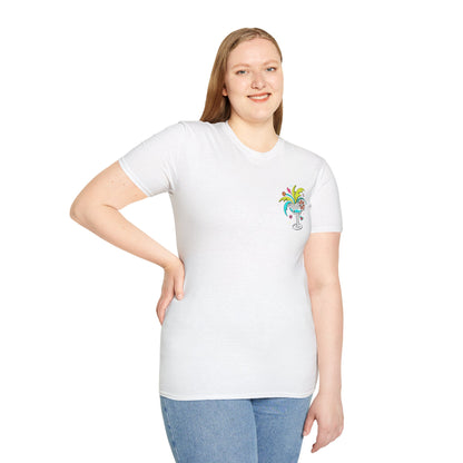 T-Shirt — "Tanned and Tipsy" Tropical Cocktail Graphic Tee