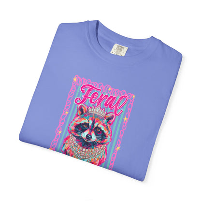 Feral Raccoon comfort color T-shirt