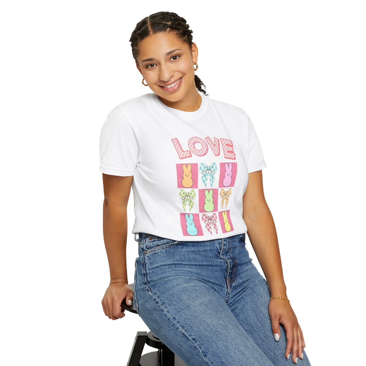 Easter Bunny Grid T-Shirt