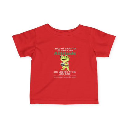 Daughter Complaints, Contact the Manufacturer Infant Fine Jersey Tee