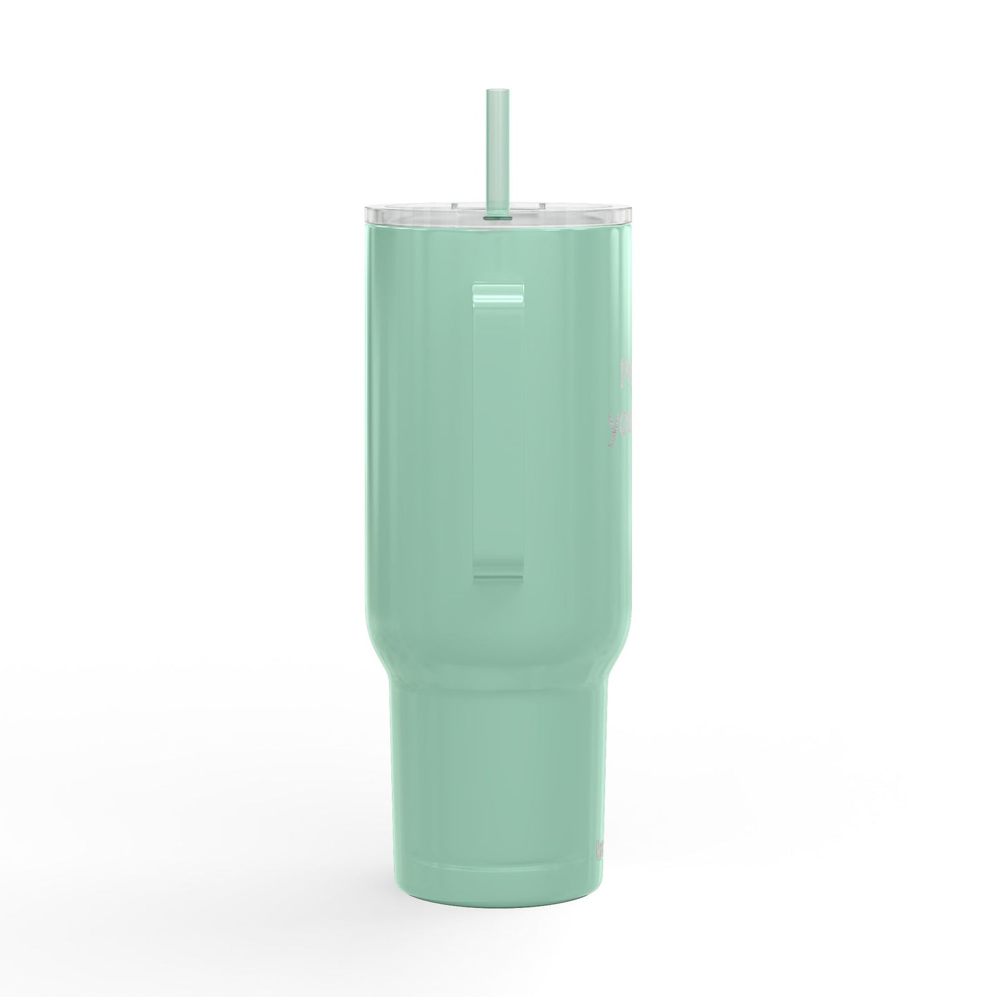 40oz Engraved Insulated Tumbler with Lid & Straw — Customizable Travel Mug