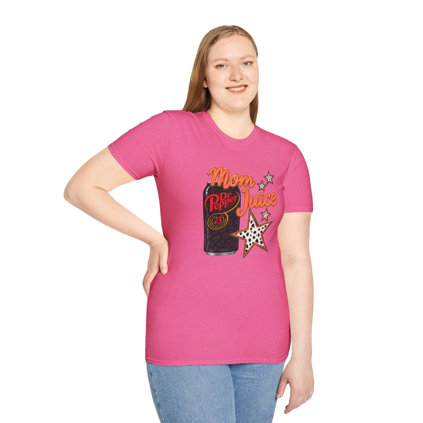 Mom Juice Dr Pepper T-Shirt – Retro Soda Graphic Tee for Moms
