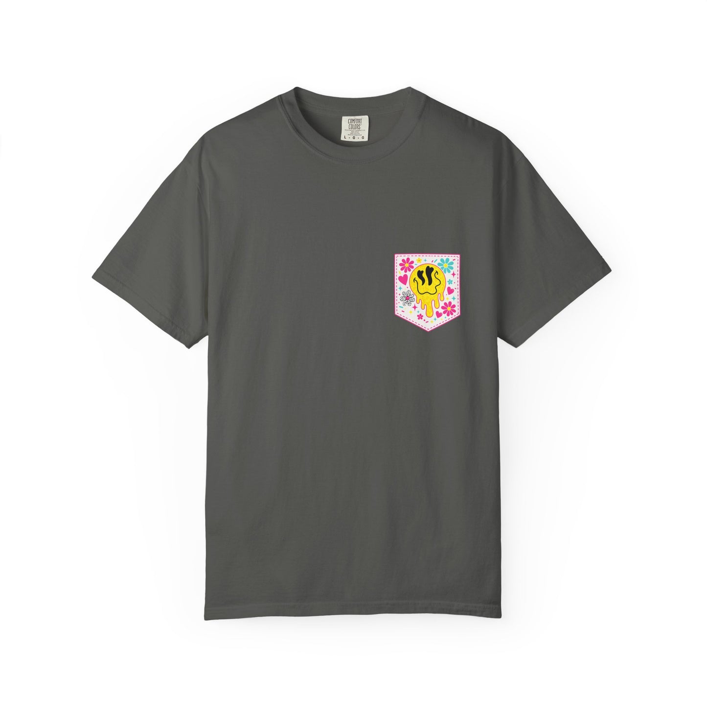 Social Moms Club T-Shirt — Colorful Retro Pocket Graphic Tee