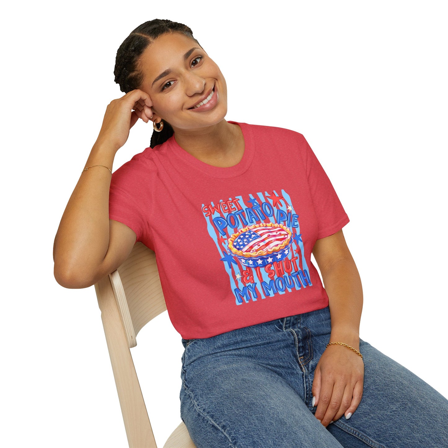 T-Shirt — 'Sweet Potato Pie' Patriotic Graphic Tee