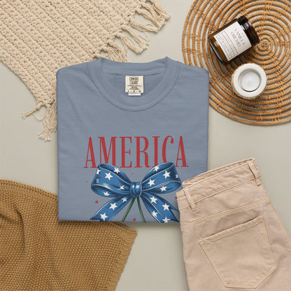 America Cherry Patriotic T-Shirt