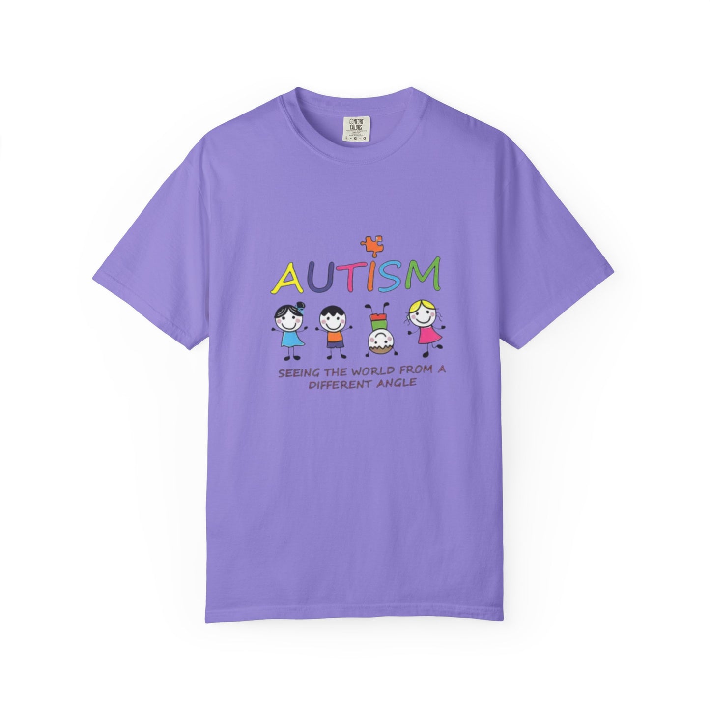 Autism, Seeing the World From a Different Angle T-shirt