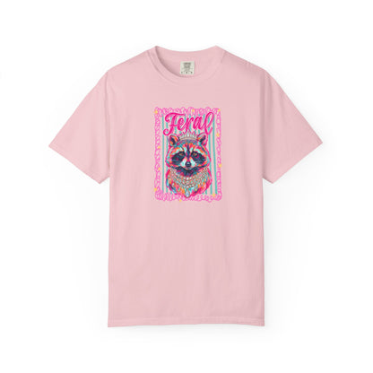 Feral Raccoon comfort color T-shirt