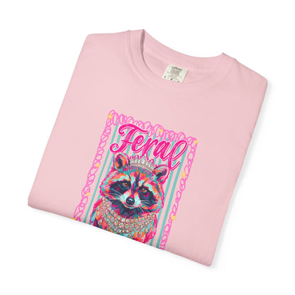 Feral Raccoon comfort color T-shirt