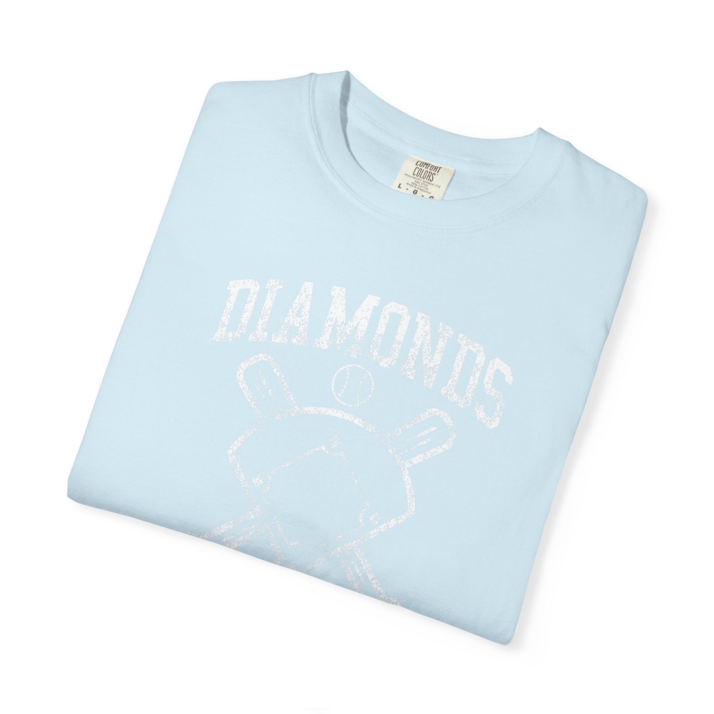 Baseball Diamonds Are A Girl's Best Friend T-Shirt – Women's Soft Vintage Baseball Tee
