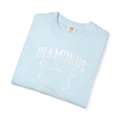 Baseball Diamonds Are A Girl's Best Friend T-Shirt – Women's Soft Vintage Baseball Tee
